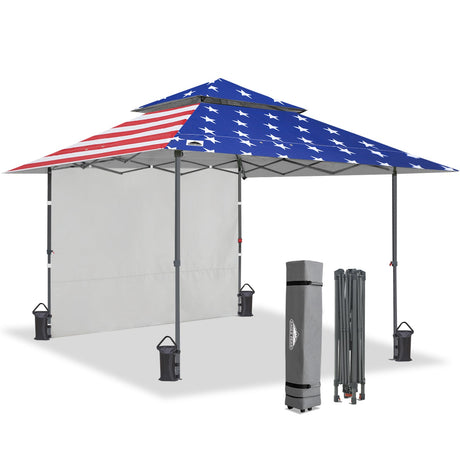13x13 Pop Up Canopy Tent Sidewall, Extended Eaves - Eagle Peak®
