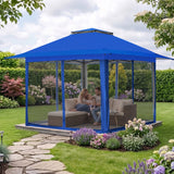 13x13 Pop Up Gazebo with Netting w/ 169 sqft of Shade - Eagle Peak®