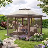 13x13 Pop Up Gazebo with Netting w/ 169 sqft of Shade - Eagle Peak®