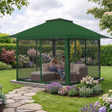 13x13 Pop Up Gazebo with Netting w/ 169 sqft of Shade - Eagle Peak®