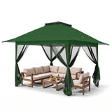 13x13 Pop Up Gazebo with Netting w/ 169 sqft of Shade - Eagle Peak®