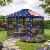 13x13 Pop Up Gazebo with Netting w/ 169 sqft of Shade - Eagle Peak®