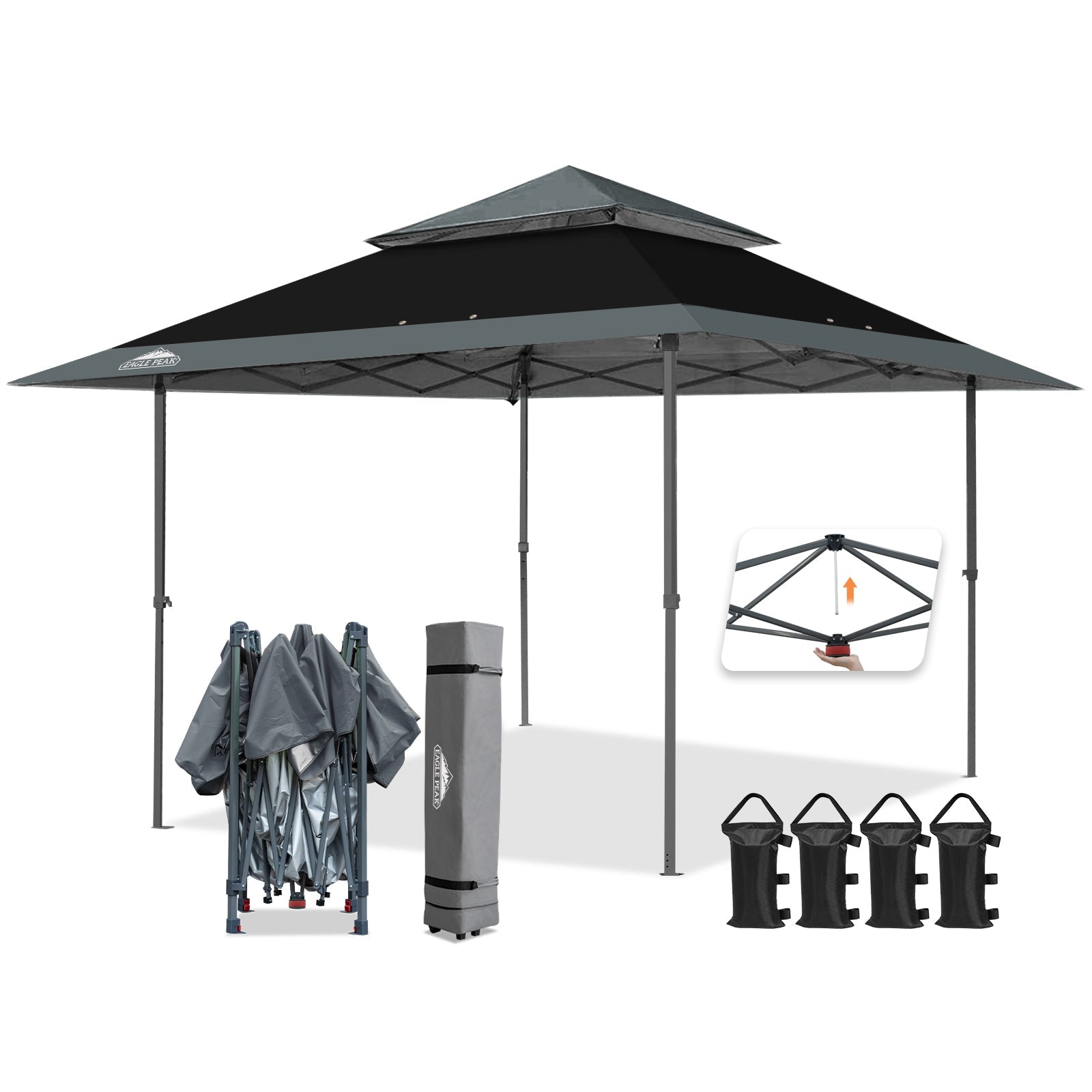NORTH EAGLE SCREEN CANOPY 250 ブラウン Replacement Canopy Compatible with ZYPPS03, ZYPPS03-KK Purple Leaf