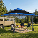 13x13 Straight Leg Pop Up Canopy Tent with 169 sqft of Shade - Eagle Peak Custom Canopy Tent