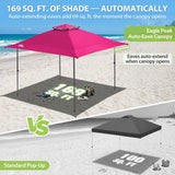 13x13 Straight Leg Pop Up Canopy Tent with 169 sqft of Shade - Eagle Peak®