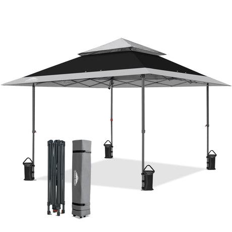 13x13 Straight Leg Pop Up Canopy Tent with 169 sqft of Shade - Eagle Peak®