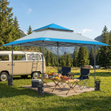 13x13 Straight Leg Pop Up Canopy Tent with 169 sqft of Shade - Eagle Peak Custom Canopy Tent