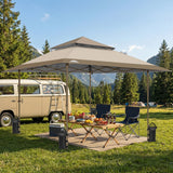 13x13 Straight Leg Pop Up Canopy Tent with 169 sqft of Shade - Eagle Peak Custom Canopy Tent