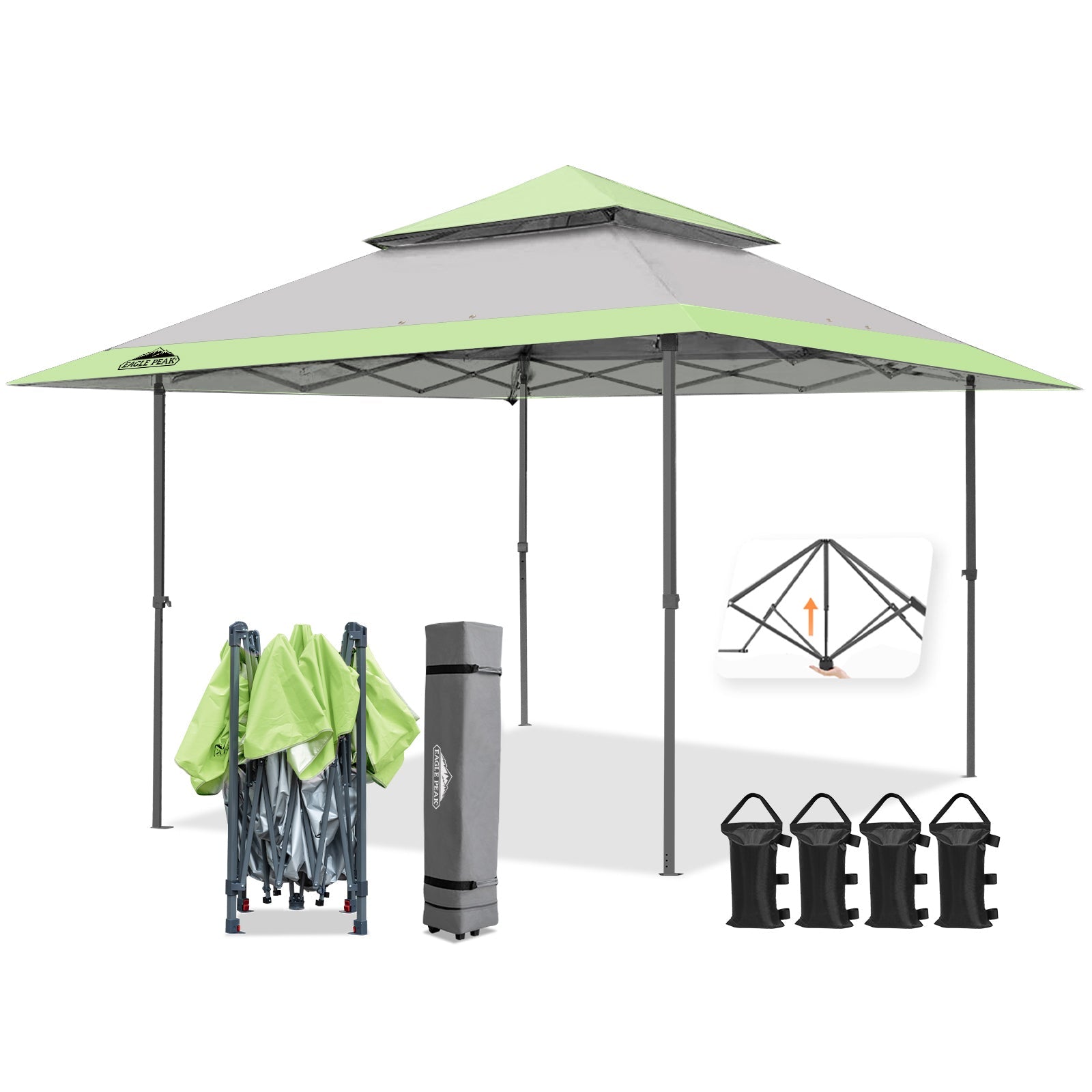 NORTH EAGLE SCREEN CANOPY 250 ブラウン Replacement Canopy Compatible with ZYPPS03, ZYPPS03-KK Purple Leaf