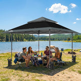 13x13 Straight Leg Pop Up Canopy Tent with 169 sqft of Shade - Eagle Peak Custom Canopy Tent