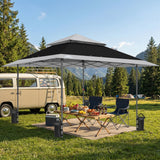 13x13 Straight Leg Pop Up Canopy Tent with 169 sqft of Shade - Eagle Peak Custom Canopy Tent
