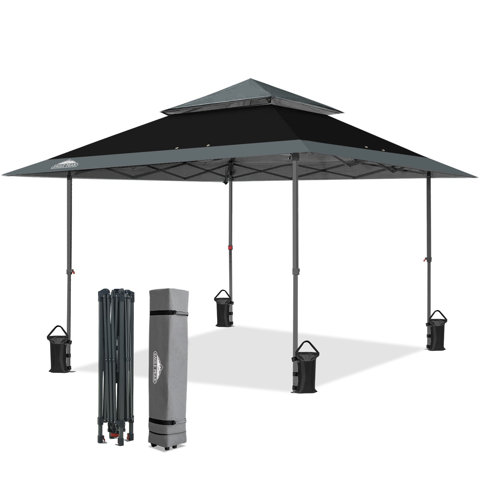 13x13 Straight Leg Pop Up Canopy Tent – Eagle Peak®