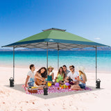 13x13 Straight Leg Pop Up Canopy Tent with 169 sqft of Shade - Eagle Peak Custom Canopy Tent
