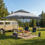 13x13 Straight Leg Pop Up Canopy Tent with 169 sqft of Shade - Eagle Peak Custom Canopy Tent