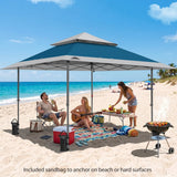 13x13 Straight Leg Pop Up Canopy Tent with 169 sqft of Shade - Eagle Peak®