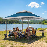 13x13 Straight Leg Pop Up Canopy Tent with 169 sqft of Shade - Eagle Peak Custom Canopy Tent