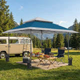 13x13 Straight Leg Pop Up Canopy Tent with 169 sqft of Shade - Eagle Peak Custom Canopy Tent