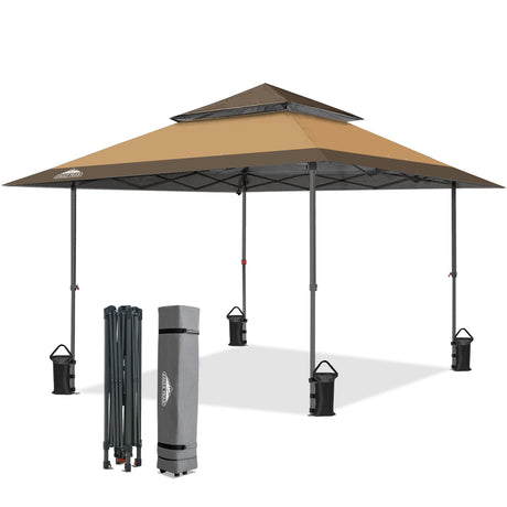 13x13 Straight Leg Pop Up Canopy Tent with 169 sqft of Shade - Eagle Peak®