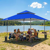 13x13 Straight Leg Pop Up Canopy Tent with 169 sqft of Shade - Eagle Peak Custom Canopy Tent