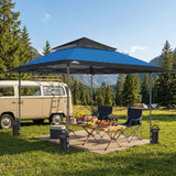 13x13 Straight Leg Pop Up Canopy Tent with 169 sqft of Shade - Eagle Peak Custom Canopy Tent