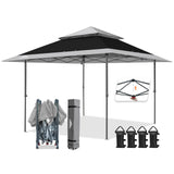 13x13 Straight Leg Pop Up Canopy Tent with 169 sqft of Shade - Eagle Peak Custom Canopy Tent