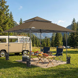 13x13 Straight Leg Pop Up Canopy Tent with 169 sqft of Shade - Eagle Peak Custom Canopy Tent