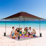 13x13 Straight Leg Pop Up Canopy Tent with 169 sqft of Shade - Eagle Peak Custom Canopy Tent