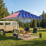 13x13 Straight Leg Pop Up Canopy Tent with 169 sqft of Shade - Eagle Peak Custom Canopy Tent