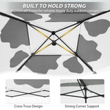13x13 Straight Leg Pop Up Canopy Tent with 169 sqft of Shade - Eagle Peak®