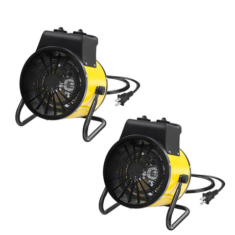 1500W Outdoor Heater, 1/2 Pack, Yellow - Eagle Peak Custom Canopy Tent