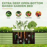 17'' Tall Outdoor Raised Garden Bed Planter - Eagle Peak®