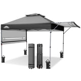17x10 Pop up Gazebo Canopy Tent, Dual Awnings - Eagle Peak®