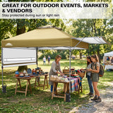 17x10 Pop up Gazebo Canopy Tent, Dual Awnings - Eagle Peak®