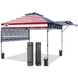 17x10 Pop up Gazebo Canopy Tent, Dual Awnings - Eagle Peak®