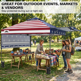 17x10 Pop up Gazebo Canopy Tent, Dual Awnings - Eagle Peak®