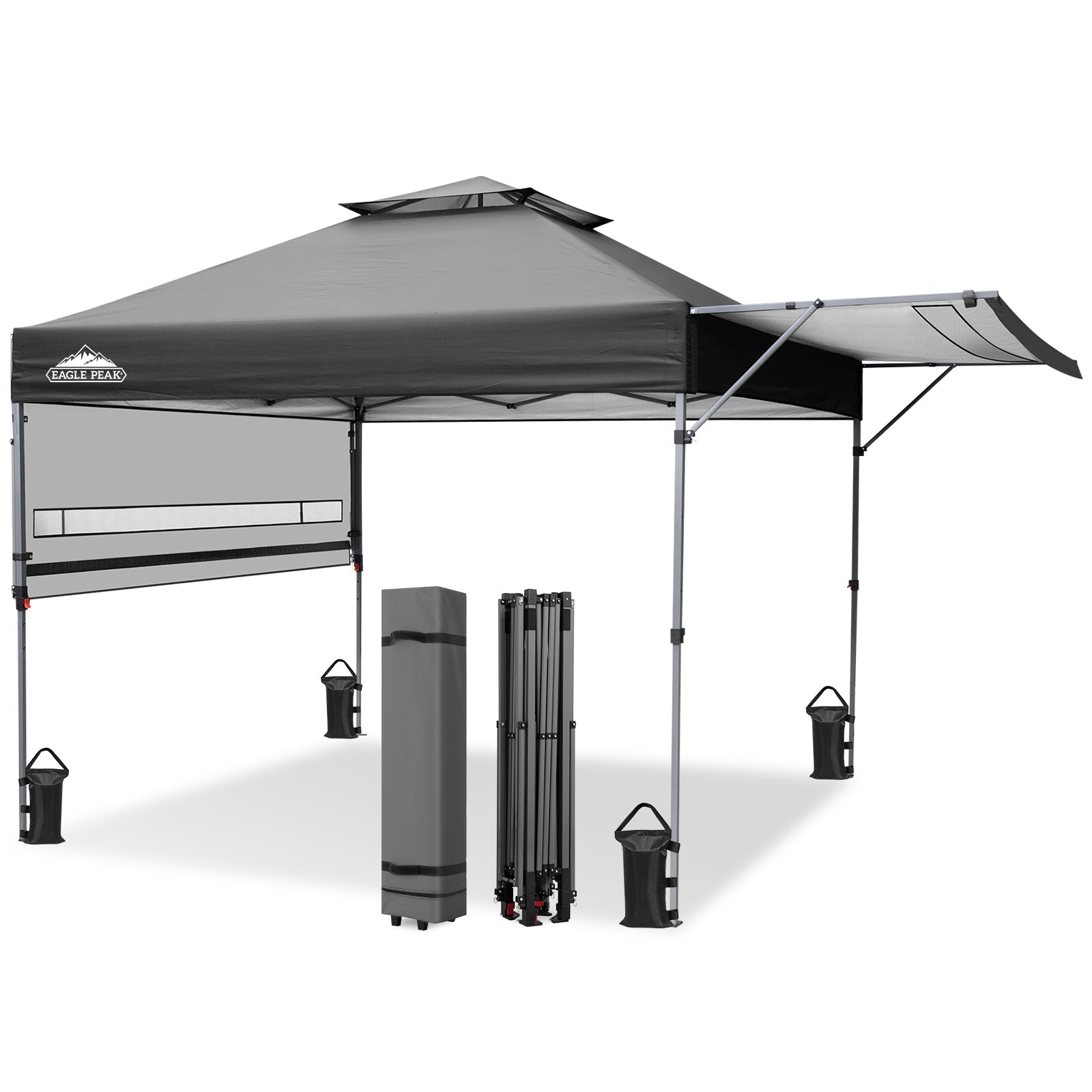 17x10 Pop up Gazebo Canopy Tent Outdoor Instant Canopy Shelter