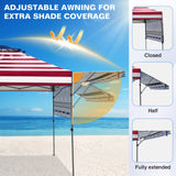 17x10 Pop up Gazebo Canopy Tent Outdoor Instant Canopy Shelter - Eagle Peak®