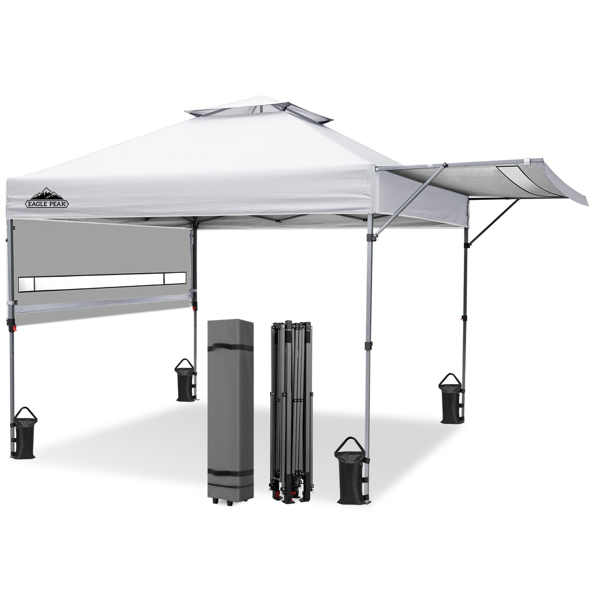 17x10 Pop up Gazebo Canopy Tent Outdoor Instant Canopy Shelter - Eagle Peak