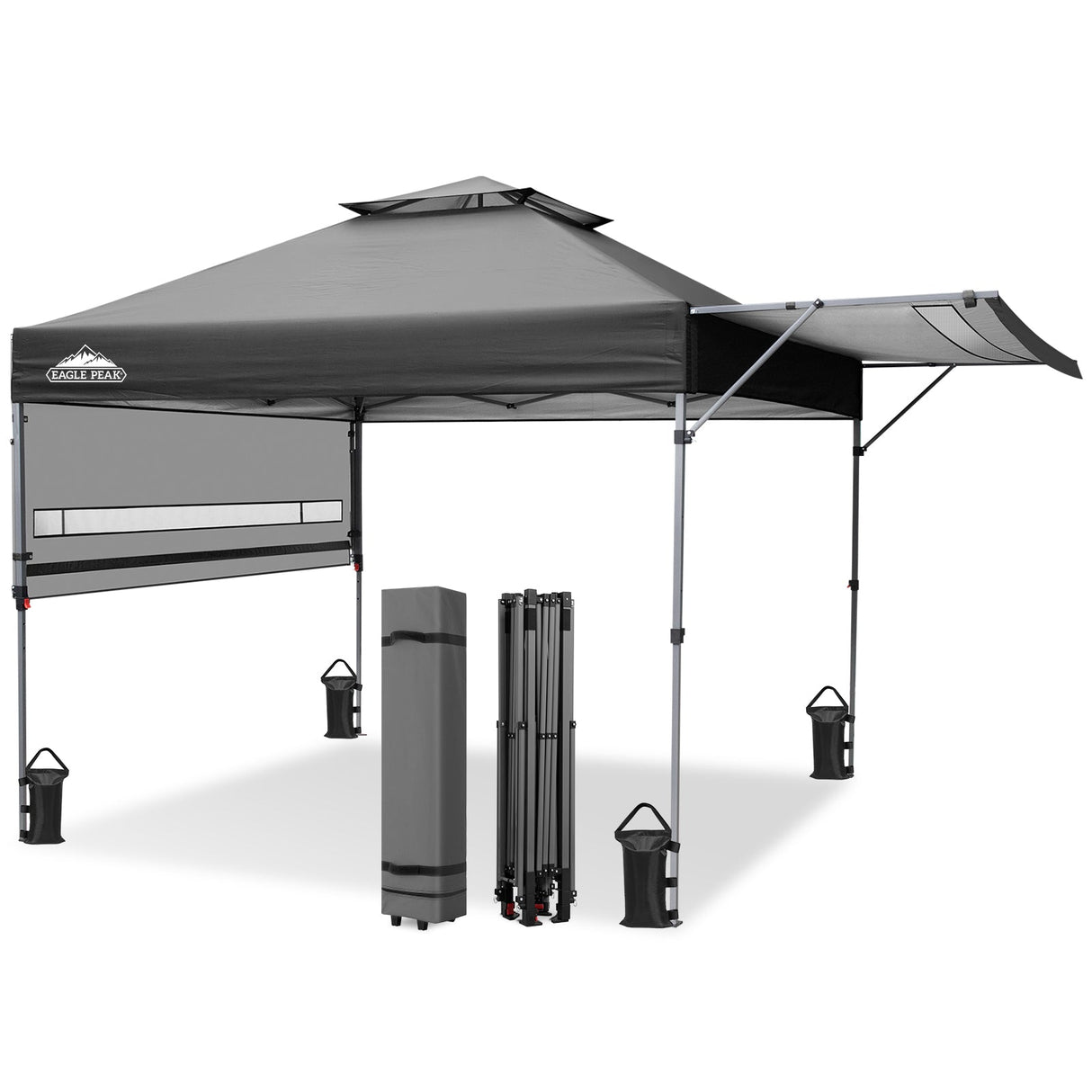 17x10 Pop up Gazebo Canopy Tent Outdoor Instant Canopy Shelter - Eagle Peak