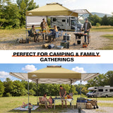 17x10 Pop up Gazebo Canopy Tent Outdoor Instant Canopy Shelter - Eagle Peak