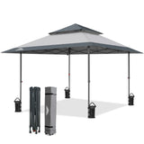 13x13 Straight Leg Pop Up Canopy Tent with 169 sqft of Shade