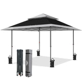 13x13 Straight Leg Pop Up Canopy Tent with 169 sqft of Shade