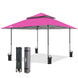 13x13 Straight Leg Pop Up Canopy Tent with 169 sqft of Shade