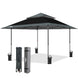 13x13 Straight Leg Pop Up Canopy Tent with 169 sqft of Shade