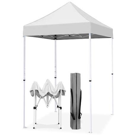 5x5 Pop Up Canopy Tent Instant Straight Leg  Outdoor Canopy Easy Set-up