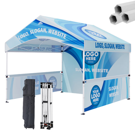 Alps Aluminum Frame Gable Roof Custom Canopy Tent 10x10