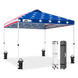 Easy Setup Straight Leg 10x10 Pop Up Canopy Tent w/ 100 sqft of Shade