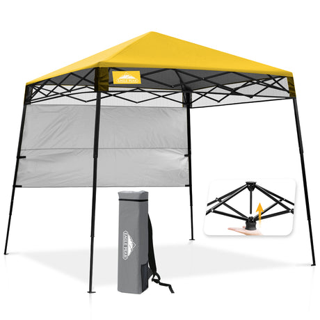 8X8 Pop Up Canopy Tent, Compact Backpack Canopy
