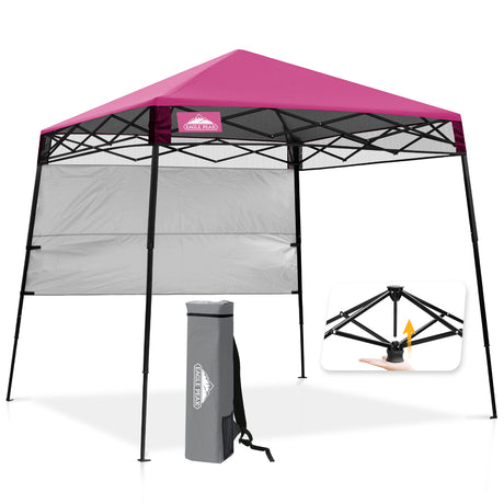 8X8 Pop Up Canopy Tent, Compact Backpack Canopy