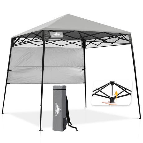 8X8 Pop Up Canopy Tent, Compact Backpack Canopy
